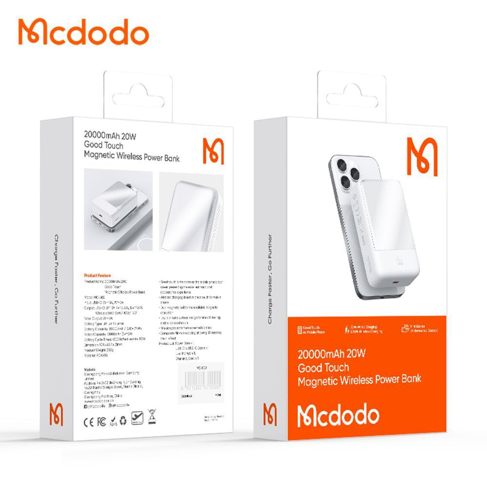 11powerbank-mcdodo-20w-20000mah-wireless-MC-5020-pitopar-com