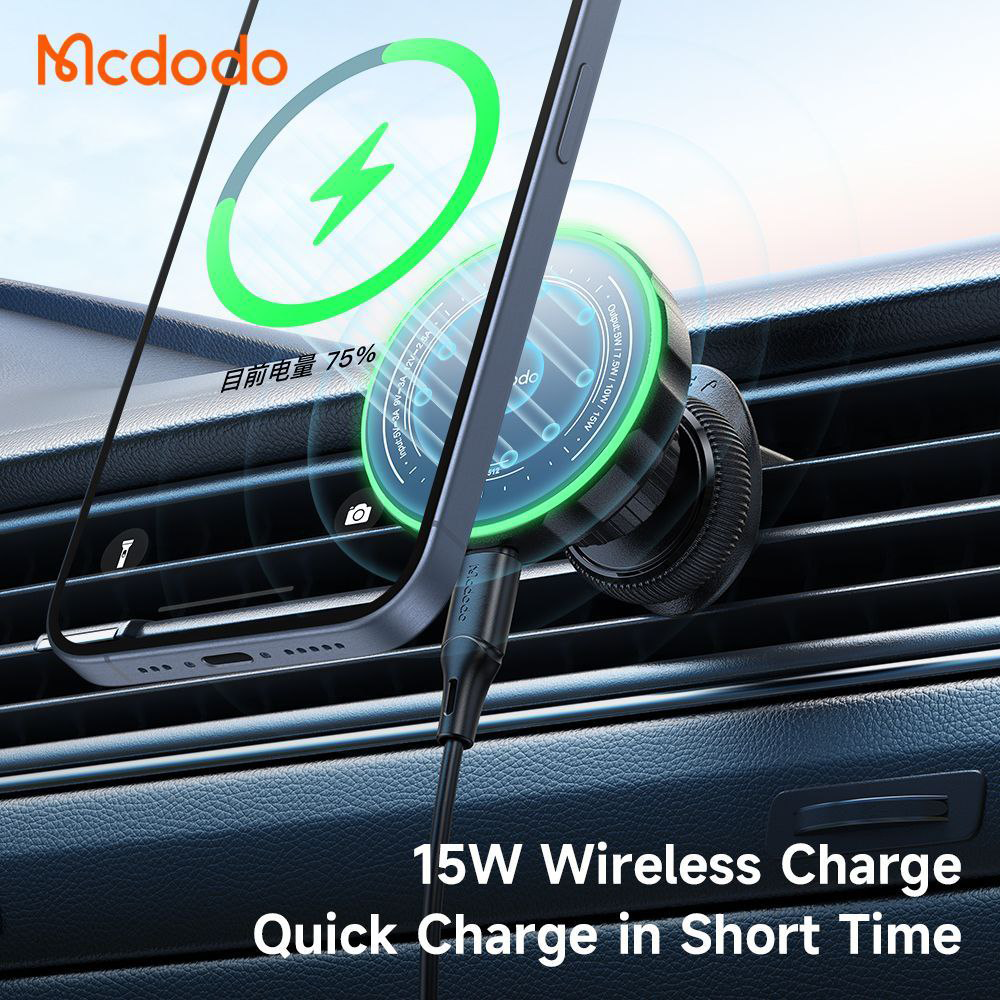 3car-charger-15w-mcdodo-magnetic-wireless-CH-5120-pitopar-com