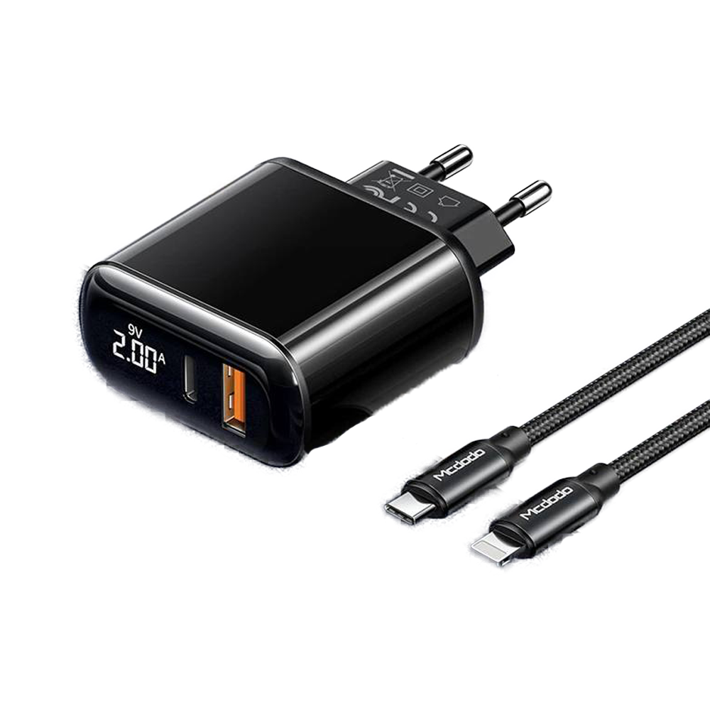 3charger 20w mcdodo with digital display ch 7171 pitopar com