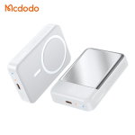 5powerbank 20w 10000mah wireless magsafe mcdodo mc 4260 white pitopar com