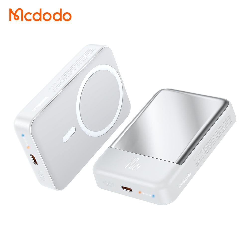 5powerbank-20w-10000mah-wireless-magsafe-mcdodo-mc-4260-white-pitopar-com