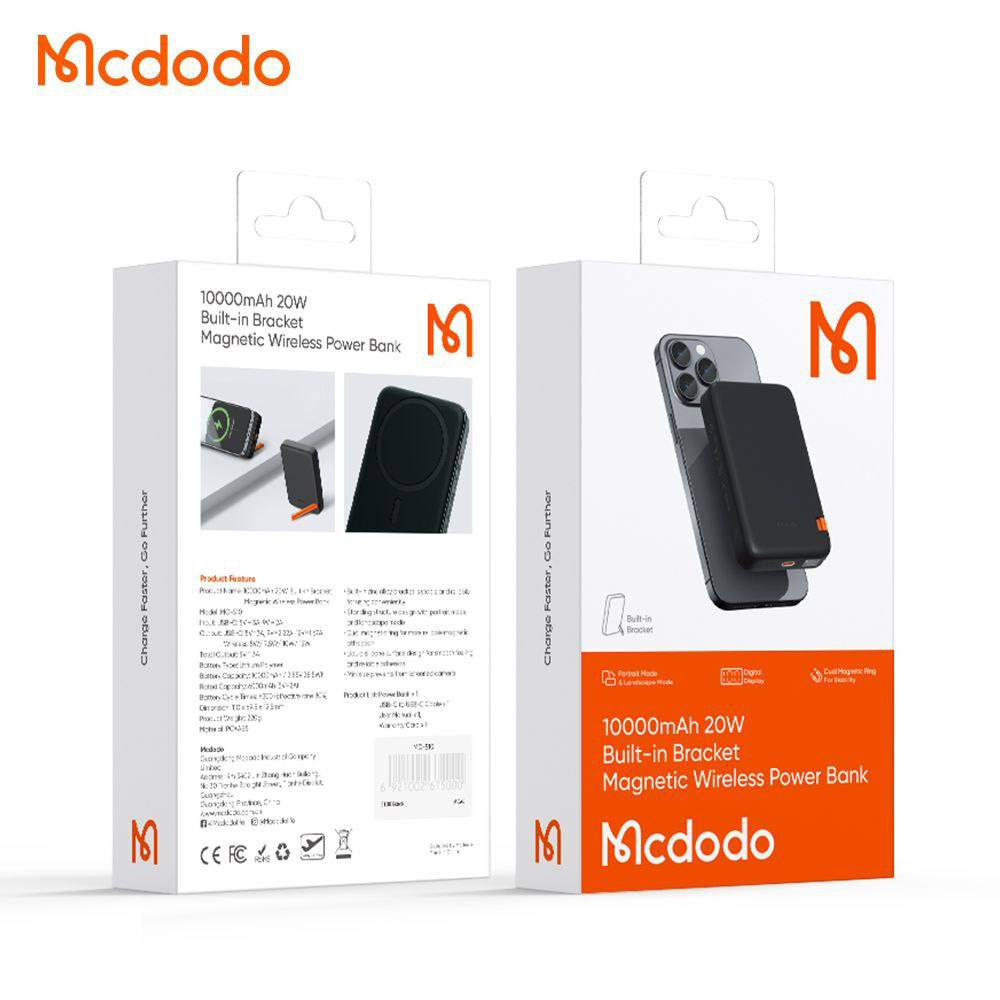 6powerbank-20w-wireless-10000mah-mcdodo-pitopar-com