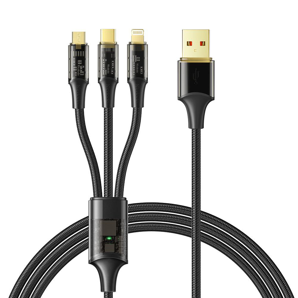 cable usb to lightning typeC microUSB mcdodo CA 3330 pitopar com