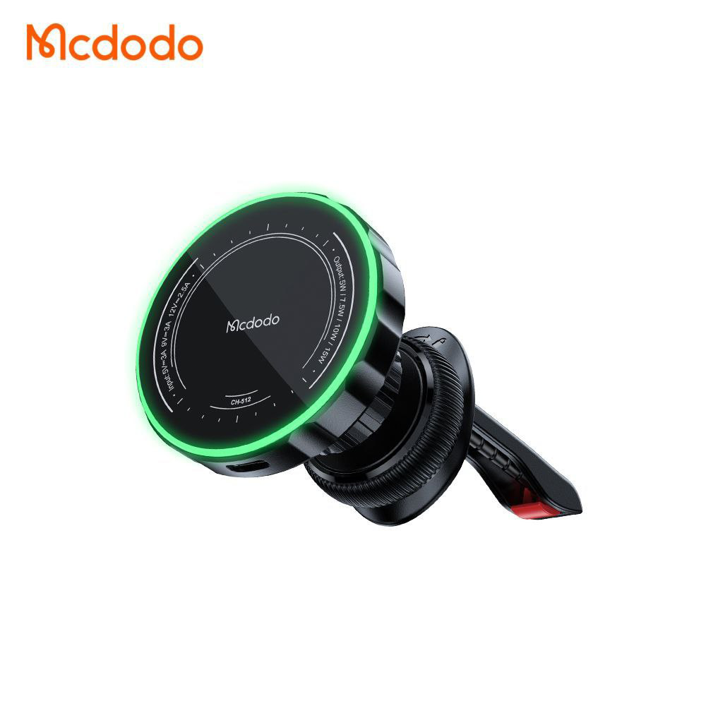 car-charger-15w-mcdodo-magnetic-wireless-CH-5120-pitopar-com