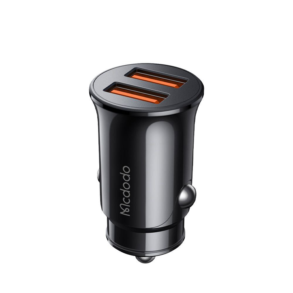 car-charger-fandaki-12w-2A-2port-usb-mcdodo-CC-6602-pitopar-com