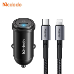 car charger fandaki mcdodo 30w with pd cable 1.2m CC 7492 pitopar com