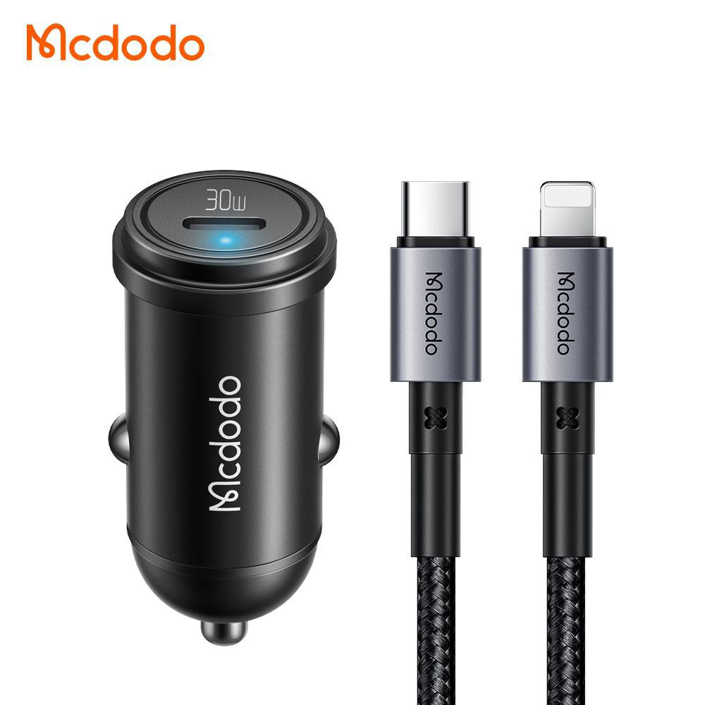 car-charger-fandaki-mcdodo-30w-with-pd-cable-1.2m-CC-7492-pitopar-com