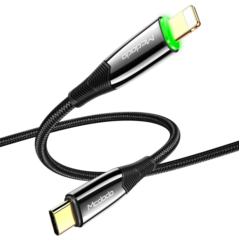 2cable-mcdodo-typeC-to-ligntning-CA-856-pitopar-com