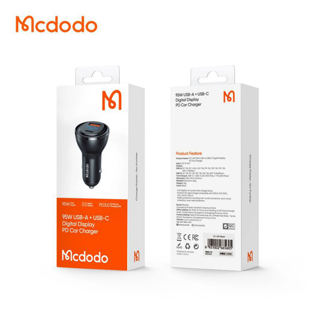 2car-charger-mcdodo-2port-95w-CC-5670-pitopar-com