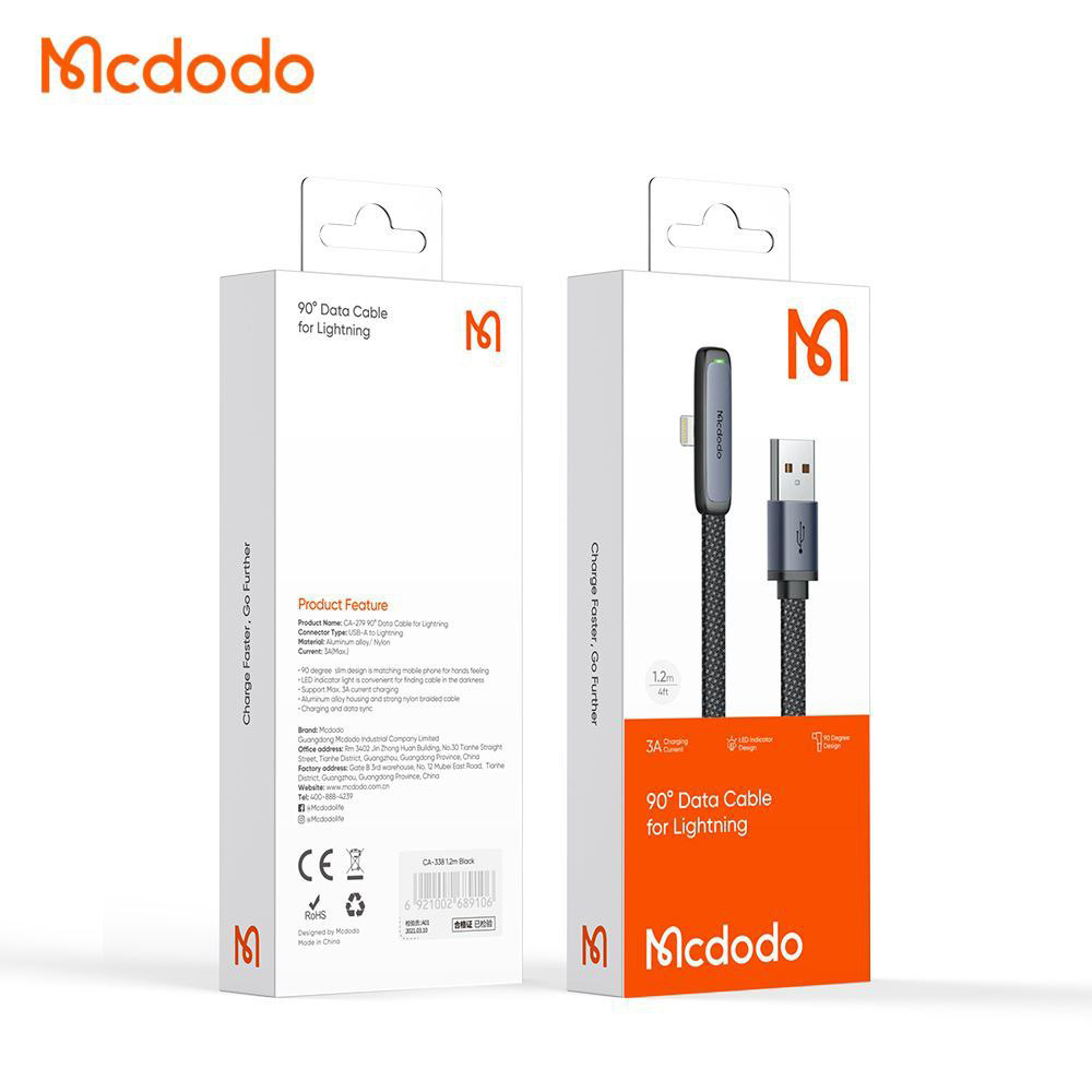 4cable-mcdodo-usb-to-lightning-CA-279-pitopar-com