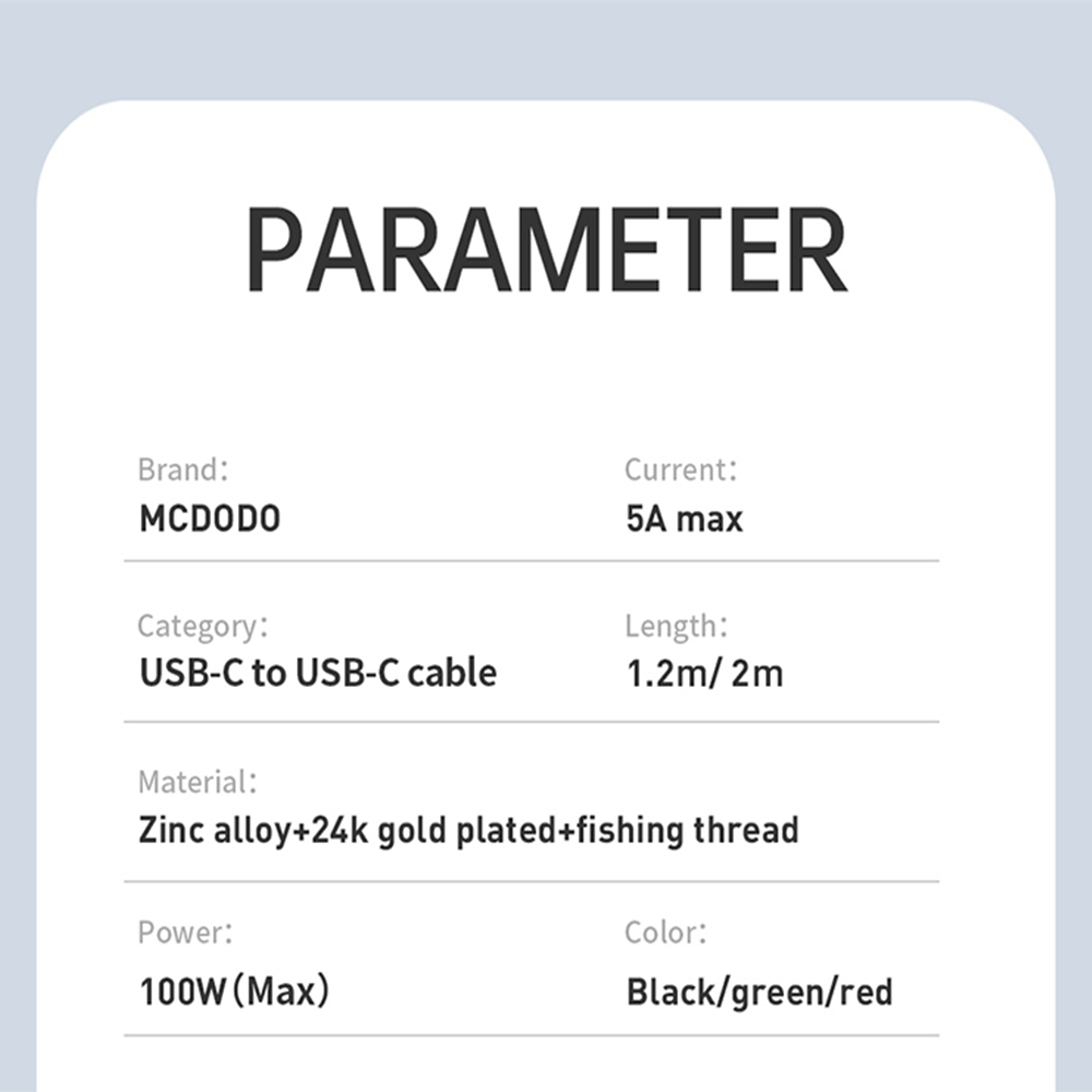 5cable-mcdodo-typeC-to-typeC-CA-8120-pitopar-com