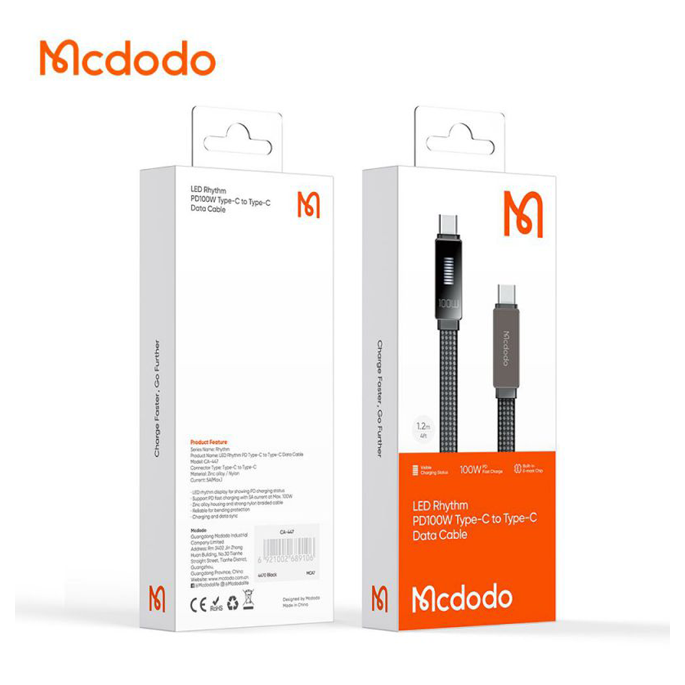 8cable-mcdodo-typeC-to-typeC-CA-4470-pitopar-com