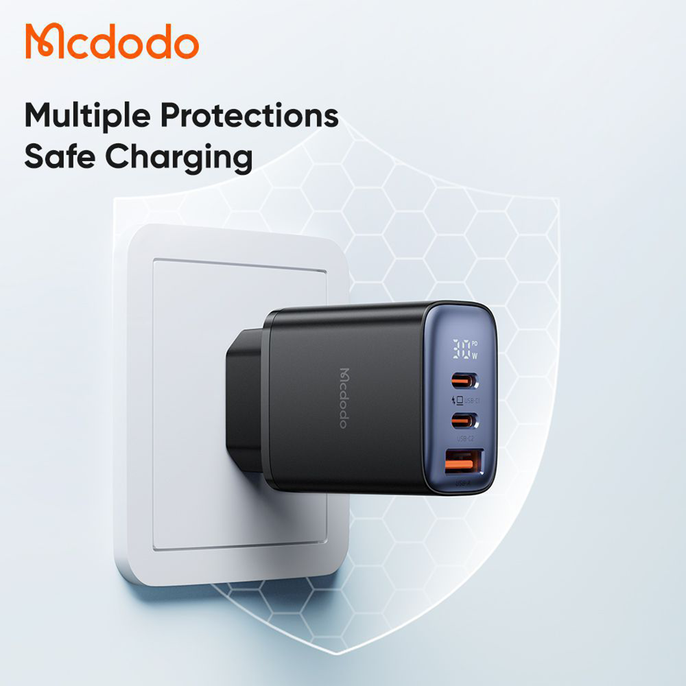 adapter-mcdodo-3port-30w-CH-2180-pitopar-com